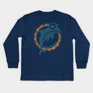 Miami Dolphins 1965 Kids Long Sleeve T-Shirt